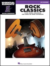 Essential Elements Rock Classics Guitar and Fretted sheet music cover